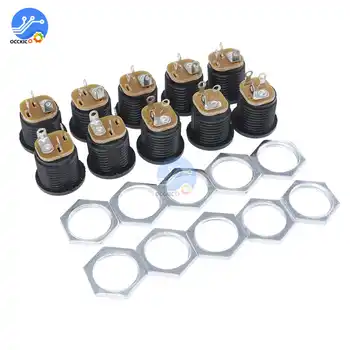 10Pcs DC-022 5.5-2.1 / 5.5 x 2.1mm DC Power Socket/ DC Connector Panel Mounting DC022
10Pcs DC-022 5.5-2.1 / 5.5 x 2.1mm DC Power Socket/ DC Connector Panel Mounting DC022