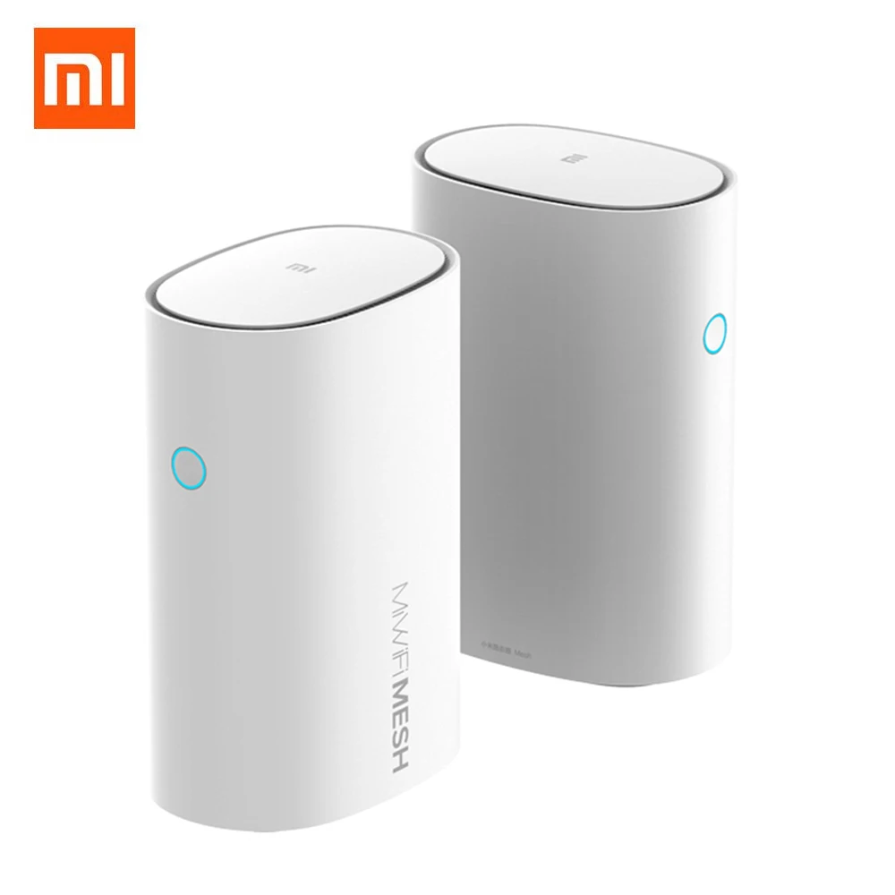 2pcs Xiaomi Router Mesh 2.4 + 5GHz WiFi Smart Router AC1300 + 1000M LAN + 1300M Power Line Smart Network Signal Amplifiers
2pcs Xiaomi Router Mesh 2.4 + 5GHz WiFi Smart Router AC1300 + 1000M LAN + 1300M Power Line Smart Network Signal Amplifiers