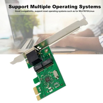 PCI-E PCI Express 10/100/1000Mbps Desktop Gigabit Ethernet Lane Network Card Realtek RTL8111F Chipset Design
PCI-E PCI Express 10/100/1000Mbps Desktop Gigabit Ethernet Lane Network Card Realtek RTL8111F Chipset Design