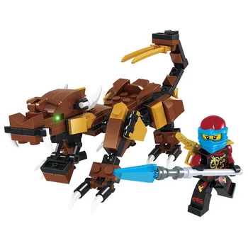 136-150pcs Dinosaurs Ninja Dragon Tribe Children Blocks Assemble Toys Building Christmas Gifts DIY to Educate Bricks Kids Toys
136-150pcs Dinosaurs Ninja Dragon Tribe Children Blocks Assemble Toys Building Christmas Gifts DIY to Educate Bricks Kids Toys