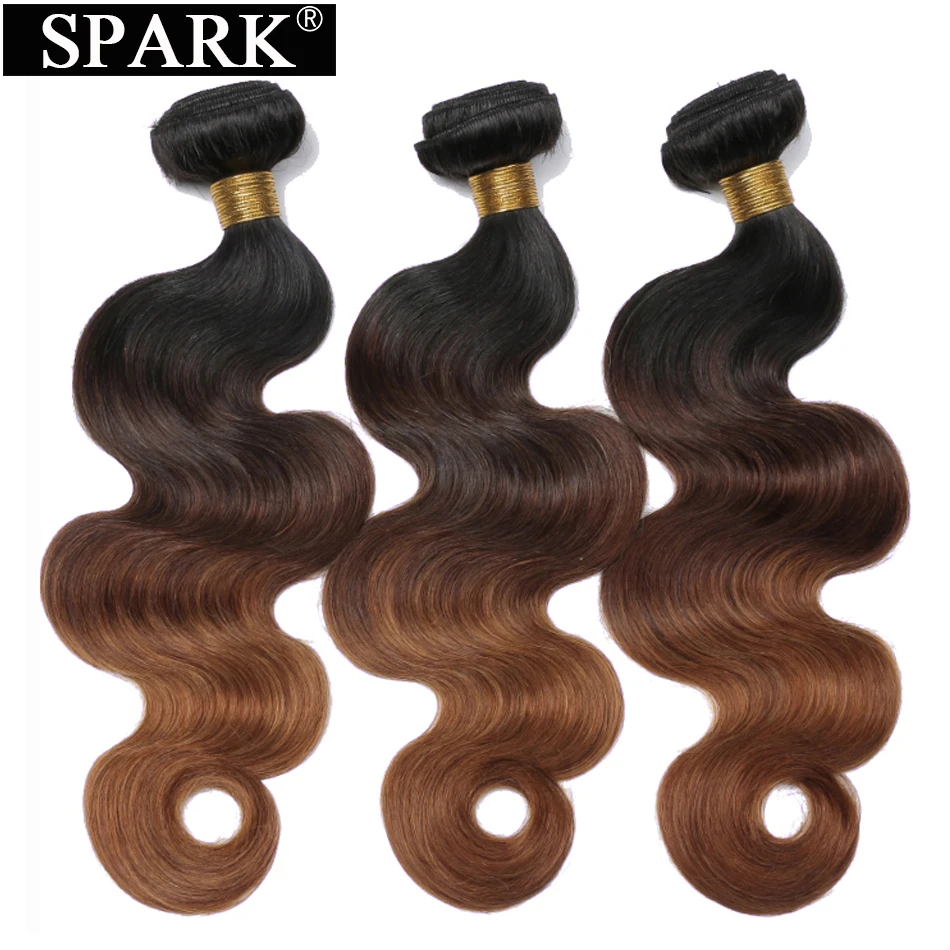 Spark Human Hair Ombre Color Brazilian Body Wave Human Hair Extensions 3/4 Bundles 10-26 Inch 100%Remy Human Hair Weaves Bundles
Spark Human Hair Ombre Color Brazilian Body Wave Human Hair Extensions 3/4 Bundles 10-26 Inch 100%Remy Human Hair Weaves Bundles