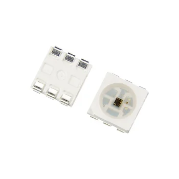 Dual Signal Individually Addressable 6-pin 5050 SMD with Embedded IC RGB APA102C / SK9822 LED Chip
Dual Signal Individually Addressable 6-pin 5050 SMD with Embedded IC RGB APA102C / SK9822 LED Chip