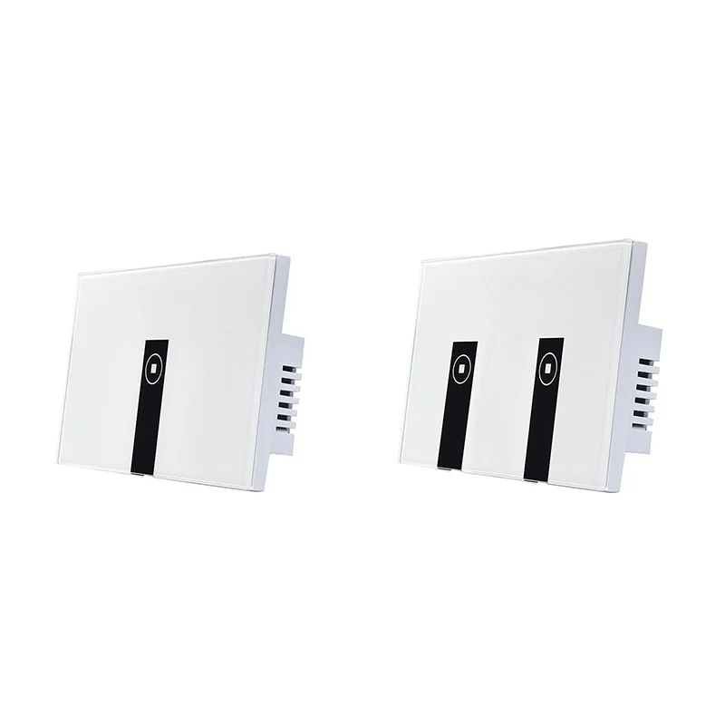2 Pcs WiFi Smart Light Switch for Alexa, In-Wall Wireless On/Off Wall Switch, Timing, Voice App Remote Control - 1 Pcs 1 Switch
2 Pcs WiFi Smart Light Switch for Alexa, In-Wall Wireless On/Off Wall Switch, Timing, Voice App Remote Control - 1 Pcs 1 Switch