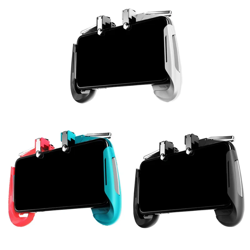 AK16 Colorful PUBG Game Controller Gaming Joystick Gamepad Trigger Fire Button L1 R1 Shooter Stretchable for IOS / Android Phone
AK16 Colorful PUBG Game Controller Gaming Joystick Gamepad Trigger Fire Button L1 R1 Shooter Stretchable for IOS / Android Phone