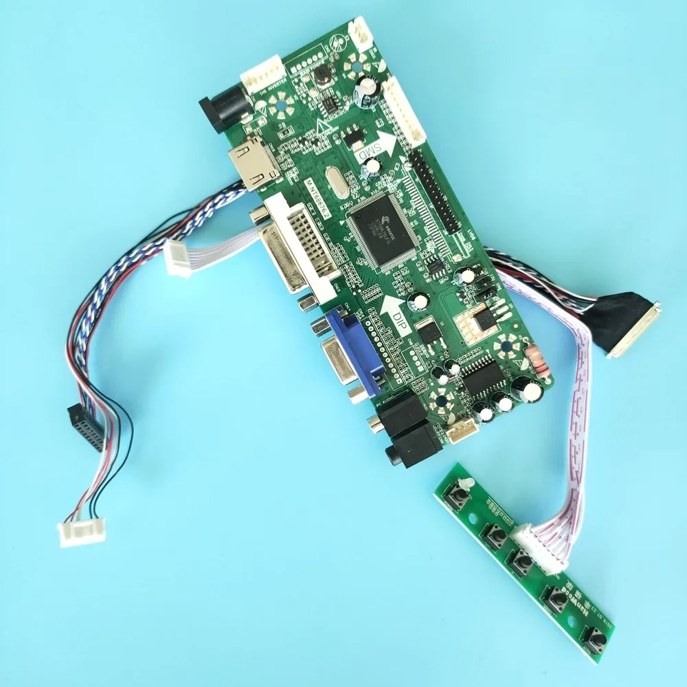 M.NT68676 HDMI DVI VGA светодиодный набор для платы ЖК контроллер diy LP173WD1(TL)(P5)/(TL)(P6) 1600X900 17 3