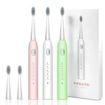 Electric Toothbrush 5 modes Waterproof Ultrasonic Tooth Brush Automatic Toothbrush RechargeableTeeth Brush Cleaning
Electric Toothbrush 5 modes Waterproof Ultrasonic Tooth Brush Automatic Toothbrush RechargeableTeeth Brush Cleaning