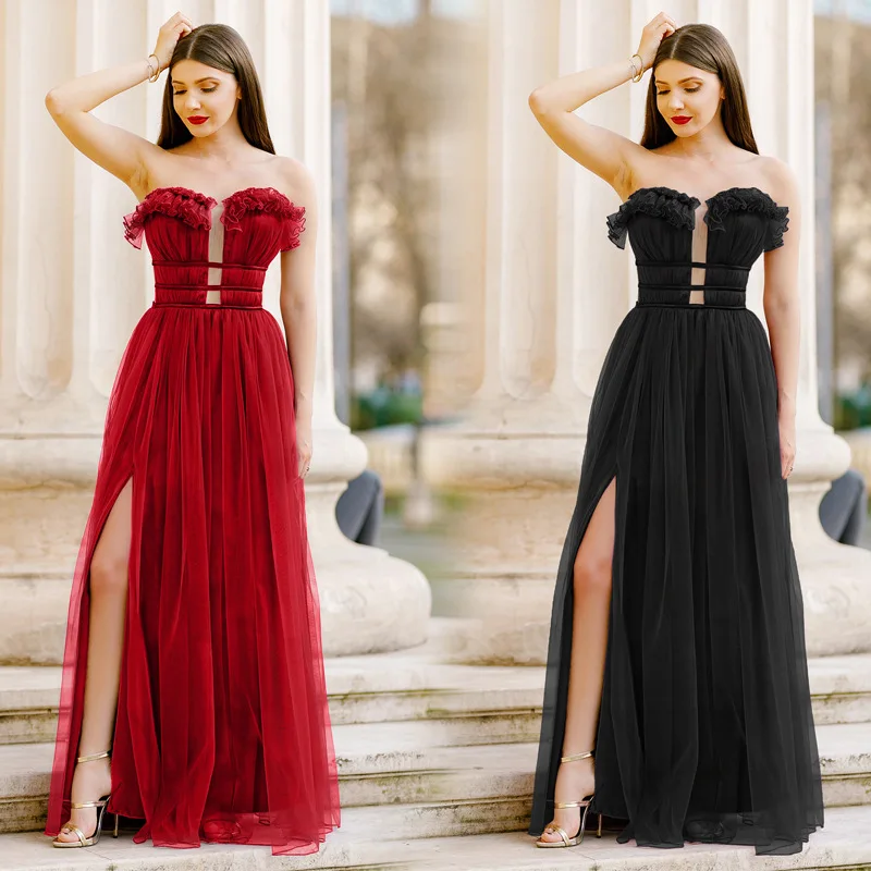 New Arrival Black Red Evening Dresses Long 2019 A line Sleeveless Arabic Formal Occasion Party Prom Dresses 
New Arrival Black Red Evening Dresses Long 2019 A line Sleeveless Arabic Formal Occasion Party Prom Dresses