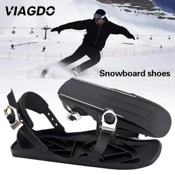 Durable Sled Board Pad Nylon Sole Black Thickened Skiing Outdoor Ski Shoes Ski Board Snowboard Shoes Suitable
Durable Sled Board Pad Nylon Sole Black Thickened Skiing Outdoor Ski Shoes Ski Board Snowboard Shoes Suitable