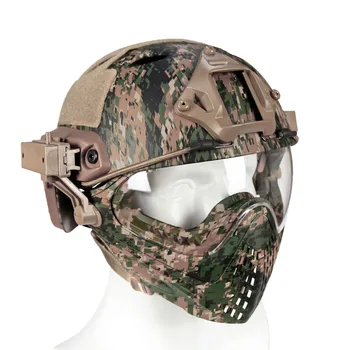 WST Navigator Tactics Camouflage Protecting Helmet For Outdoors Activities - Jungle Digital Type L
WST Navigator Tactics Camouflage Protecting Helmet For Outdoors Activities - Jungle Digital Type L