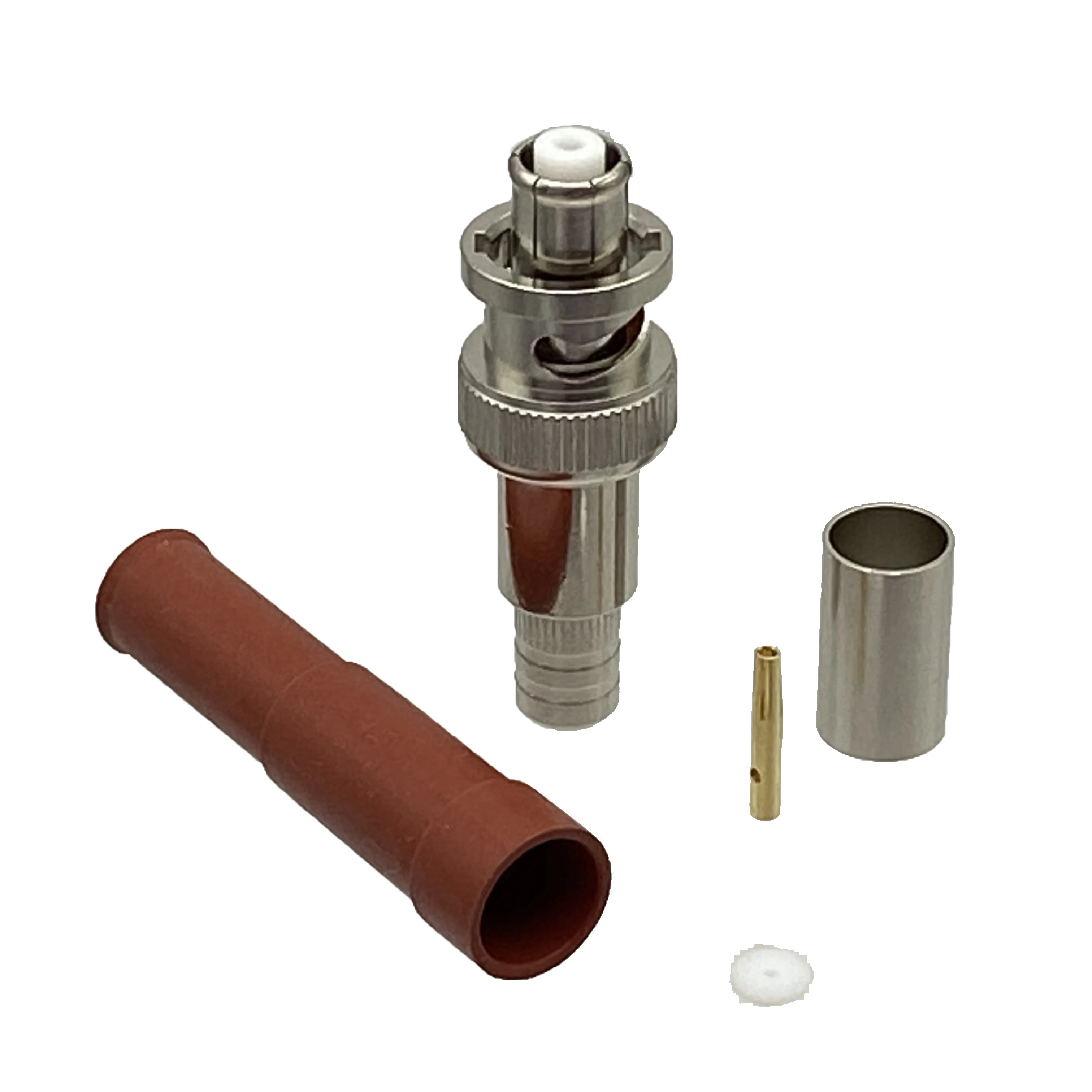 1Pcs Connector RP-BNC Male Jack SHV 5000V High Voltage RF Coaxial Adapter High quantity For RG5 RG6 Cable Audio Speaker
1Pcs Connector RP-BNC Male Jack SHV 5000V High Voltage RF Coaxial Adapter High quantity For RG5 RG6 Cable Audio Speaker