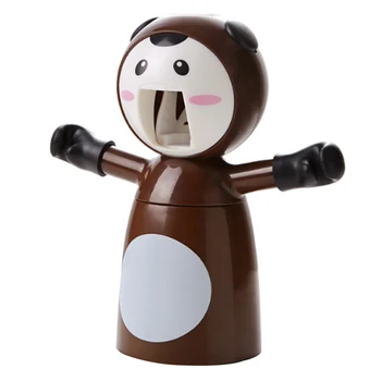 Creative Automatic Toothpaste Dispenser Cartoon Shape Dustproof Toothpaste Squeezers Bathroom Kid's Toothbrush Holder Stand
Creative Automatic Toothpaste Dispenser Cartoon Shape Dustproof Toothpaste Squeezers Bathroom Kid's Toothbrush Holder Stand