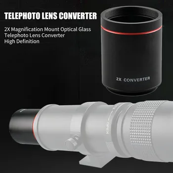 2X Magnification Telephoto Lens Converter Attachment Portable Accessories High Definition Metal Optical Glass Wear Resistant
2X Magnification Telephoto Lens Converter Attachment Portable Accessories High Definition Metal Optical Glass Wear Resistant