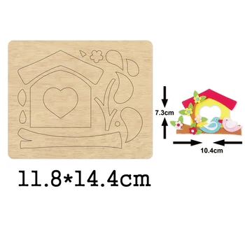 bird and cage Wood die Mould 2020 new craft scrapbooking cutting dies compatible with most of machines
bird and cage Wood die Mould 2020 new craft scrapbooking cutting dies compatible with most of machines