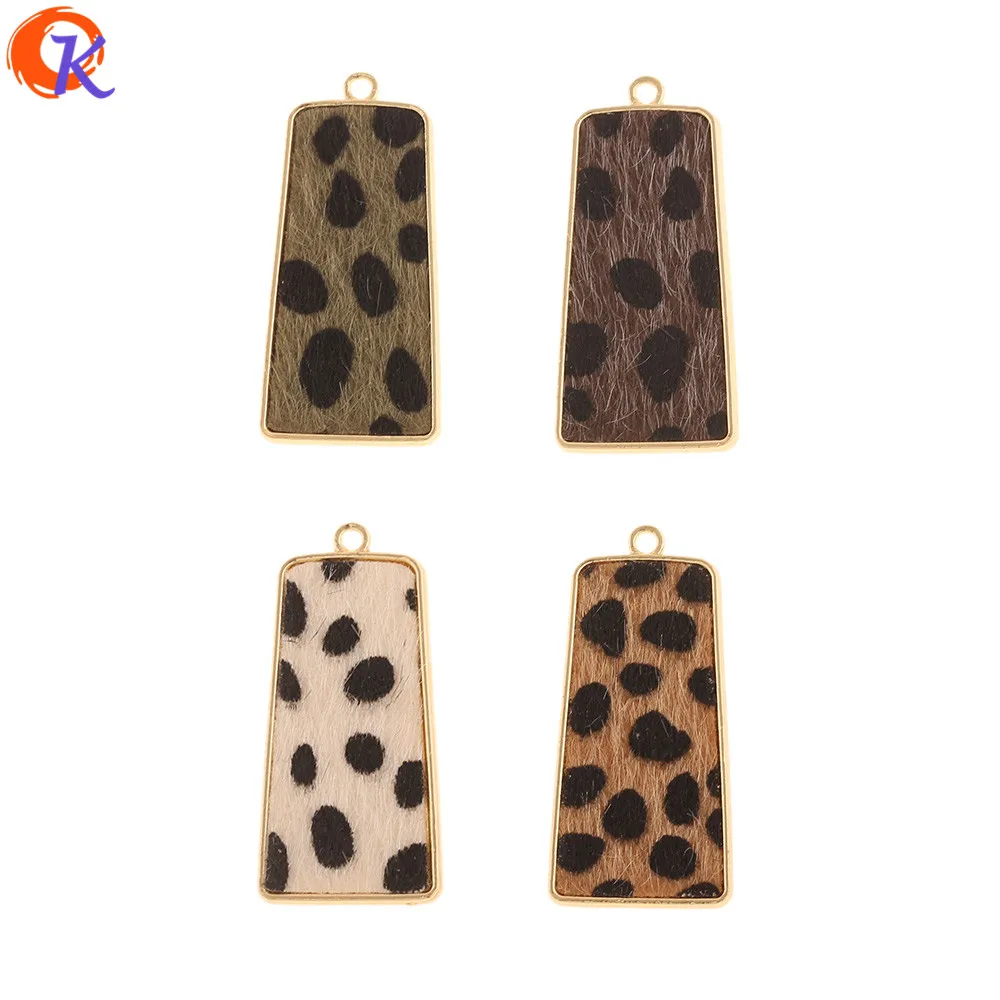 Cordial Design 50Pcs 20*41MM Jewelry Accessories/Charms/Hand Made/Trapezoid Shape/Leopard Print Effect/DIY Part/Earring Findings
Cordial Design 50Pcs 20*41MM Jewelry Accessories/Charms/Hand Made/Trapezoid Shape/Leopard Print Effect/DIY Part/Earring Findings