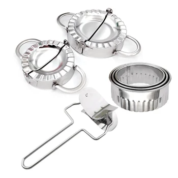 Large Dumpling Mold Ravioli Dough Pastry Tool Cutter Pie Stainless Steel Dumpling Maker Mould Kitchen Tools Cooking Cooker Mould
Large Dumpling Mold Ravioli Dough Pastry Tool Cutter Pie Stainless Steel Dumpling Maker Mould Kitchen Tools Cooking Cooker Mould