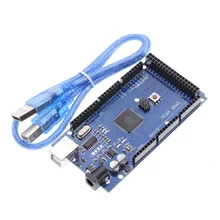 Mega 2560 R3 Mega2560 REV3 ATmega2560-16AU Board + USB Cable compatible for arduino
Mega 2560 R3 Mega2560 REV3 ATmega2560-16AU Board + USB Cable compatible for arduino