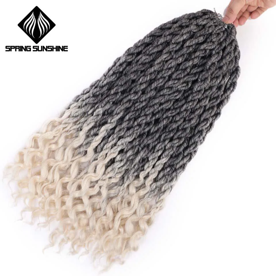 Spring sunshine Goddess Faux Locs Hair Extensions Faux Locs Curly Crochet Braids Ombre Braiding Hair
Spring sunshine Goddess Faux Locs Hair Extensions Faux Locs Curly Crochet Braids Ombre Braiding Hair