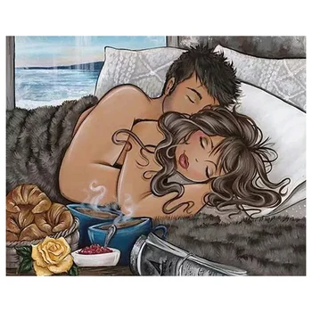 Diy Diamond Painting Sleeping Lovers Cross Stitch Diamond Embroidery Needlework Patterns Full Rhinestone Home Decor Gift
Diy Diamond Painting Sleeping Lovers Cross Stitch Diamond Embroidery Needlework Patterns Full Rhinestone Home Decor Gift