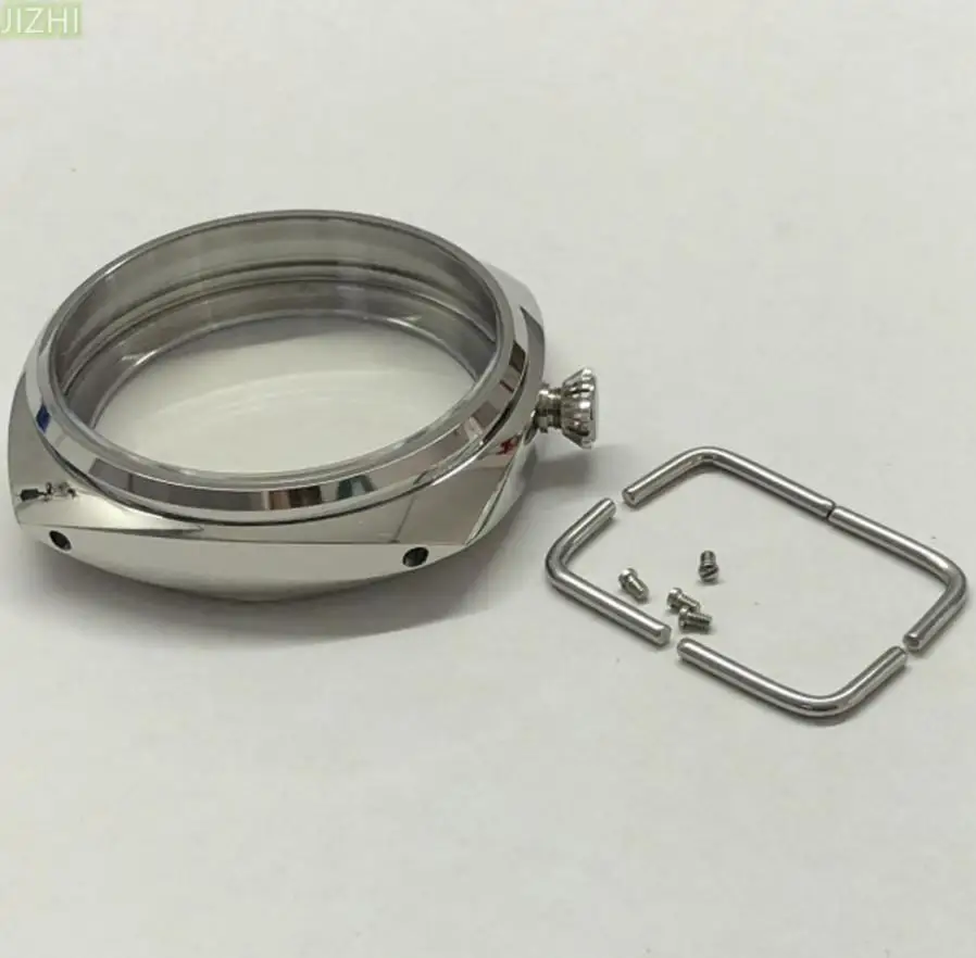 47mm Silver 316L Stainless Steel Waterproof Watch Case Fit For ETA6497 6498 Seagull ST3600 3621 Watch Movement
47mm Silver 316L Stainless Steel Waterproof Watch Case Fit For ETA6497 6498 Seagull ST3600 3621 Watch Movement
