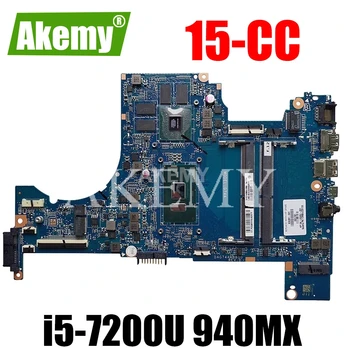 926281-001 926281-601 DAG74AMB8D0 w i5-7200U CPU w 940MX/4GB GPU For HP Pavilion Laptop 15T-CC000 15-cc Series PC Motherboard
926281-001 926281-601 DAG74AMB8D0 w i5-7200U CPU w 940MX/4GB GPU For HP Pavilion Laptop 15T-CC000 15-cc Series PC Motherboard