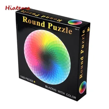 Puzzles 1000 Pcs Round Jigsaw Puzzles Rainbow Palette Intellectual Game For Adults and Kids Puzzle Gift
Puzzles 1000 Pcs Round Jigsaw Puzzles Rainbow Palette Intellectual Game For Adults and Kids Puzzle Gift