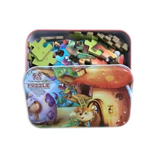 High Quality 60 Pcs Iron Boxed Paper Puzzle Children's Toy Cartoon Puzzle Building Blocks DIY Kid Birthday Gift Early Education
High Quality 60 Pcs Iron Boxed Paper Puzzle Children's Toy Cartoon Puzzle Building Blocks DIY Kid Birthday Gift Early Education