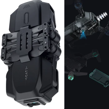 4K HD Remote Control Aerial Photo USB Rechargeable Folding Drone Silent Flight 4axis 360 Degree Rotation Kids Gift With Bag Mini
4K HD Remote Control Aerial Photo USB Rechargeable Folding Drone Silent Flight 4axis 360 Degree Rotation Kids Gift With Bag Mini