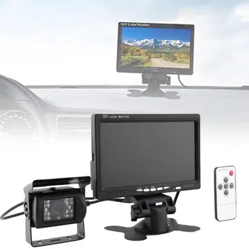 Reversing 7 Inch Monitor Universal Easy Install Parking Metal Bus Night Vision 18 LED Rear View Camera Kit Backup Truck
Reversing 7 Inch Monitor Universal Easy Install Parking Metal Bus Night Vision 18 LED Rear View Camera Kit Backup Truck