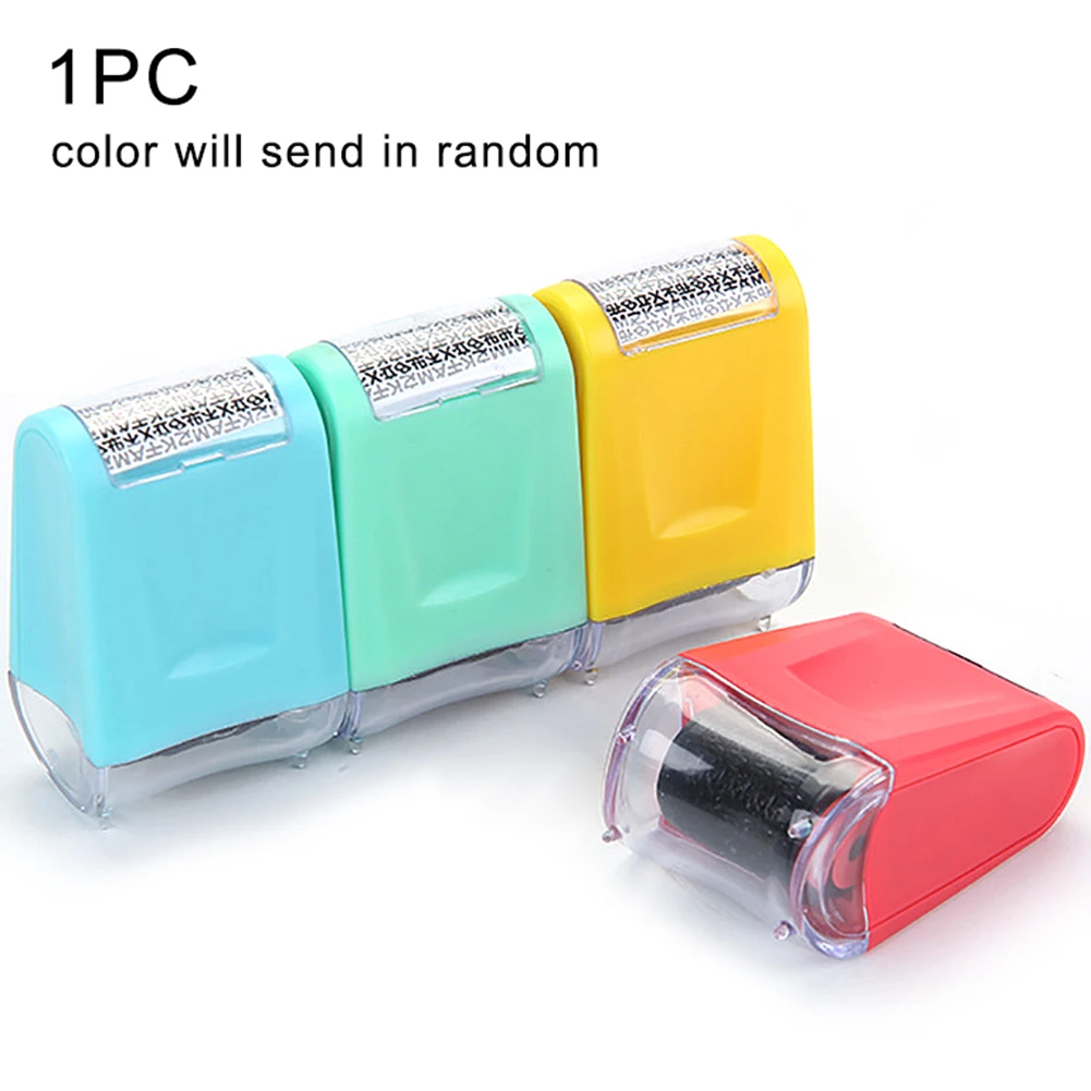 1PC Creative Identity Privacy Protection Roller Stamp Information Coverage Data Protector Messy Code Roller Stamp
1PC Creative Identity Privacy Protection Roller Stamp Information Coverage Data Protector Messy Code Roller Stamp