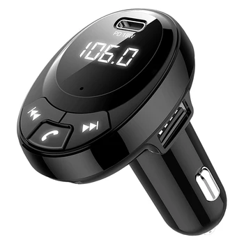Bluetooth 5.0 FM Transmitter Car Kit MP3 Modulator Player Wireless Handsfree Audio Receiver Dual USB Fast Charger 3.1A
Bluetooth 5.0 FM Transmitter Car Kit MP3 Modulator Player Wireless Handsfree Audio Receiver Dual USB Fast Charger 3.1A