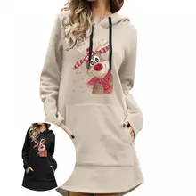 Fashion Hooded Dress Long Sleeve Cotton Blend Cotton-Padded Pullover with Hat Women Dress Hoodie Sweatshirt
Fashion Hooded Dress Long Sleeve Cotton Blend Cotton-Padded Pullover with Hat Women Dress Hoodie Sweatshirt