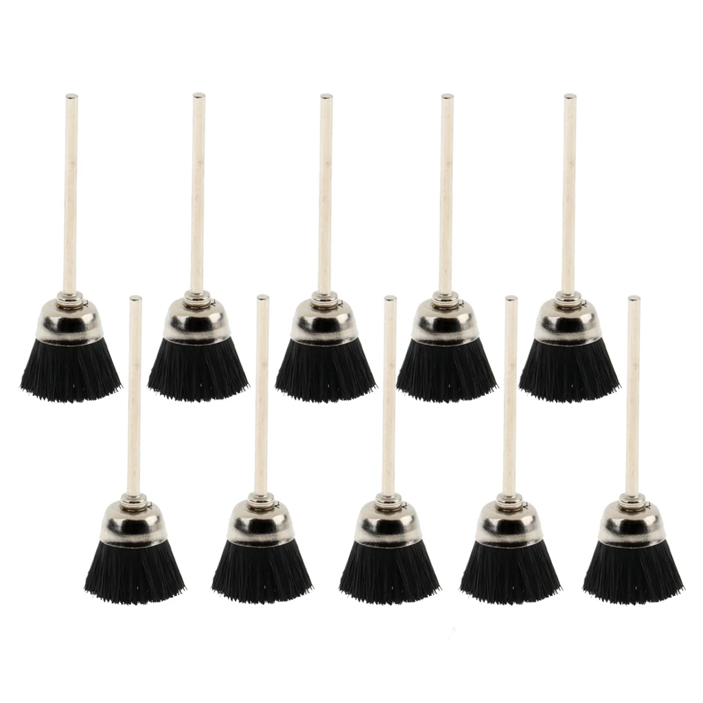 Generic Wire Wheel Brush Set, 10pcs Steel Buffing Polishing Brushes