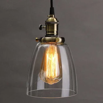 NEW E27 Retro Vintage Chandelier Lamp Shade Industrial Lamp Cover 2M Cord Coffee Bar Glass Cover Ceiling Fixture
NEW E27 Retro Vintage Chandelier Lamp Shade Industrial Lamp Cover 2M Cord Coffee Bar Glass Cover Ceiling Fixture