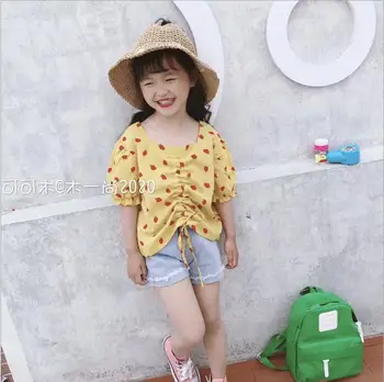 2020 Korean style girls printed shirt fashion summer cotton girls blouse 2-7t F223
2020 Korean style girls printed shirt fashion summer cotton girls blouse 2-7t F223