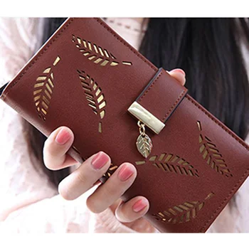 Fashion Long Coin Luxury Credit Card Pierced Leaf PU Leather Party Buckle Large Capacity Women Wallet
Fashion Long Coin Luxury Credit Card Pierced Leaf PU Leather Party Buckle Large Capacity Women Wallet