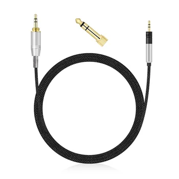 6.3mm OFC Replacement Audio Cable Extension Cord for Sennheiser HD4.40 HD 4.40 BT HD4.50 HD 4.50 BTNC HD4.30i HD4.30G Headphones
6.3mm OFC Replacement Audio Cable Extension Cord for Sennheiser HD4.40 HD 4.40 BT HD4.50 HD 4.50 BTNC HD4.30i HD4.30G Headphones
