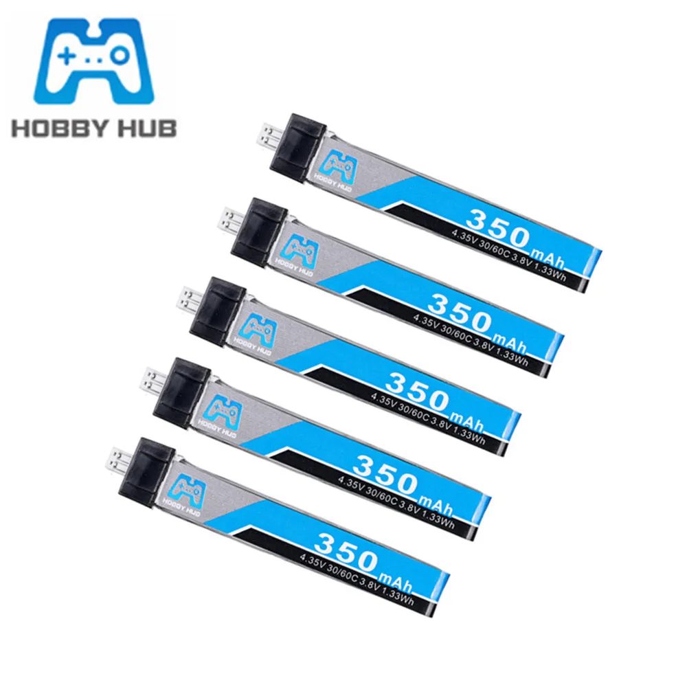 Hobby Hub 350mAh 3.8V 30C/60C LiHV Lipo Battery PH2.0 Plug for UK65 US65 Blade Inductrix 65S UR65 Drone
Hobby Hub 350mAh 3.8V 30C/60C LiHV Lipo Battery PH2.0 Plug for UK65 US65 Blade Inductrix 65S UR65 Drone