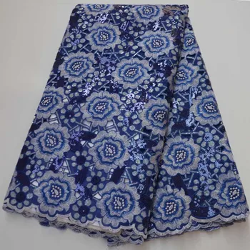 Blue and white Sequins Net Lace Fabric 2020 High Quality African French Guipure Lace Embroidered Nigerian Lace Fabric For Women
Blue and white Sequins Net Lace Fabric 2020 High Quality African French Guipure Lace Embroidered Nigerian Lace Fabric For Women