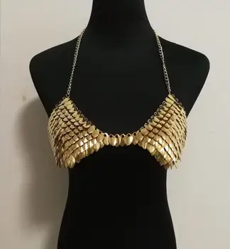 Sexy Bra Armor Cosplay Jewelry Sexy Personality Summer Bikini Beach Alloy Chest Chain Women Accessories Body Jewelry
Sexy Bra Armor Cosplay Jewelry Sexy Personality Summer Bikini Beach Alloy Chest Chain Women Accessories Body Jewelry