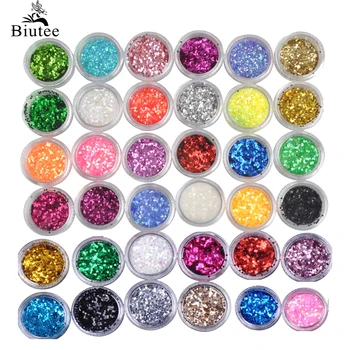 Biutee 24 Colors/Set Nail Art Glitter Araylic Powder 3D Rhomhus Colorful Sequins Spangles Polish Manicure Nail Art Decoration
Biutee 24 Colors/Set Nail Art Glitter Araylic Powder 3D Rhomhus Colorful Sequins Spangles Polish Manicure Nail Art Decoration