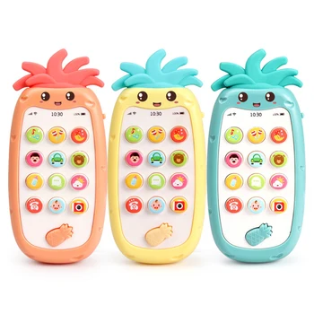 Pineapple Shape Simulation Phone Electronic Model Kids Baby Early Learning Electronic Educational Music Toys Gifts Supplies
Pineapple Shape Simulation Phone Electronic Model Kids Baby Early Learning Electronic Educational Music Toys Gifts Supplies