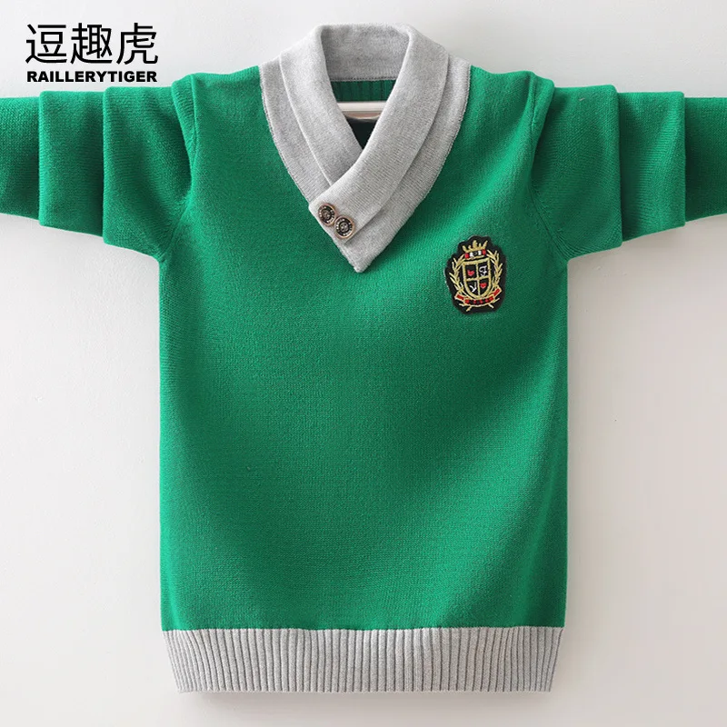Pullover Large Childrenswear Korean-style 2019 New Style Autumn And Winter Stack Collar Boys' Sweater Child College Sweater Stan
Pullover Large Childrenswear Korean-style 2019 New Style Autumn And Winter Stack Collar Boys' Sweater Child College Sweater Stan