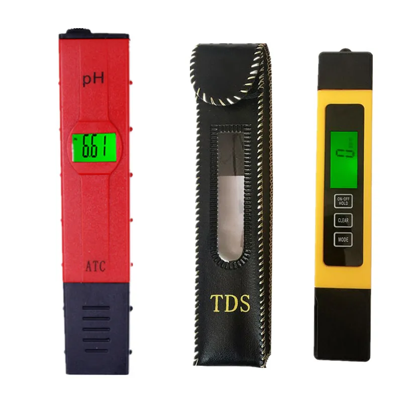 Digital Ph Meter EC &TDS Tester Ph Teter Water Quality Monitor Test Pen Automatic Calibration Pocket Testers for Pool 30% off
Digital Ph Meter EC &TDS Tester Ph Teter Water Quality Monitor Test Pen Automatic Calibration Pocket Testers for Pool 30% off