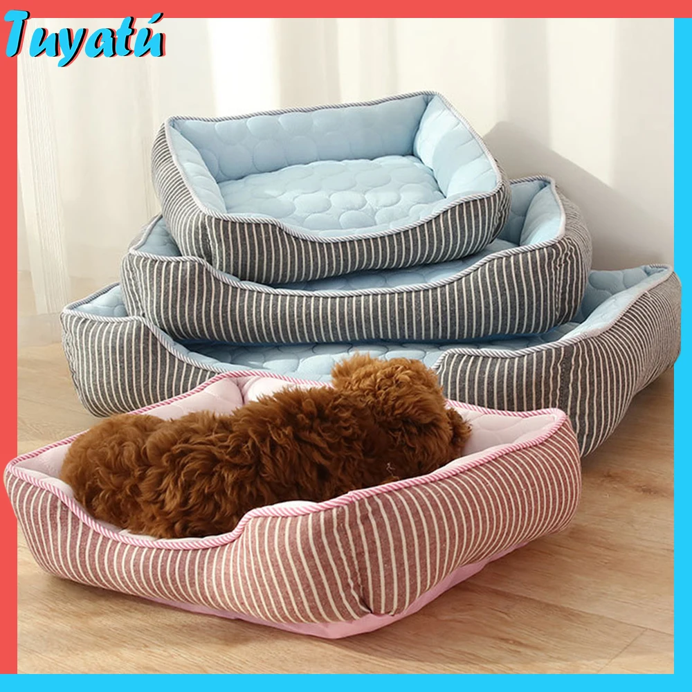 Summer Cold Sensation Dog Bed for Large Small Dogs Mat Big Small Dog Bed for Dogs Kennel Cushion Small Pet Cat Puppy House Bed
Summer Cold Sensation Dog Bed for Large Small Dogs Mat Big Small Dog Bed for Dogs Kennel Cushion Small Pet Cat Puppy House Bed