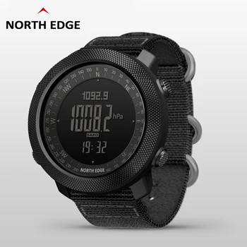 

NORTH EDGE Men Watches Altimeter Barometer Compass Men Digital Sports Running Clock Climbing Hiking Wristwatches Waterproof 50M