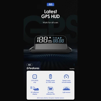 USB Car GPS Digital Head-Up Display HUD Projector Speedometer Overspeed Warning Brand New And High Quality
USB Car GPS Digital Head-Up Display HUD Projector Speedometer Overspeed Warning Brand New And High Quality