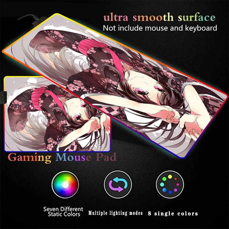 Purple Eyes Kimono Anime Large Gaming Mouse Pad RGB XXL Computer Mat LED Backlit Mat Mause Carpet Desk Mat for Keyboard PC Pad
Purple Eyes Kimono Anime Large Gaming Mouse Pad RGB XXL Computer Mat LED Backlit Mat Mause Carpet Desk Mat for Keyboard PC Pad