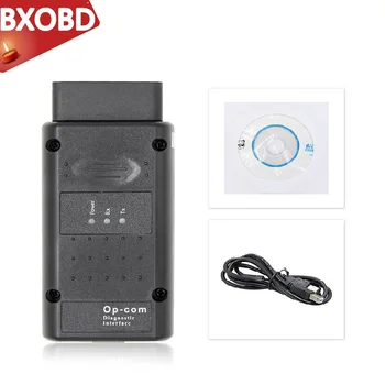 OP COM for Opel V1.95 OBD2 OP-COM Car Diagnostic Scanner Real PIC18f458 OPCOM for Opel Car Diagnostic Tool Flash Firmware