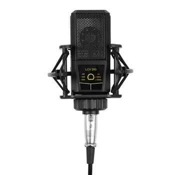 Live Streaming Reocrding Cardioid Condenser Vocal Microphone with 3-pin XLR to 3.5mm TRS Cable
Live Streaming Reocrding Cardioid Condenser Vocal Microphone with 3-pin XLR to 3.5mm TRS Cable