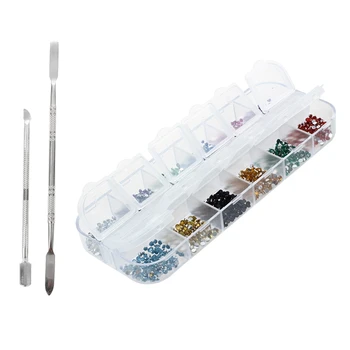 2 Type Push Pull Cuticle Nail Pusher Manicure with 3000Pcs 1.5mm Round Rhinestone 12 Colors Hard Case Nail Acrylic
2 Type Push Pull Cuticle Nail Pusher Manicure with 3000Pcs 1.5mm Round Rhinestone 12 Colors Hard Case Nail Acrylic